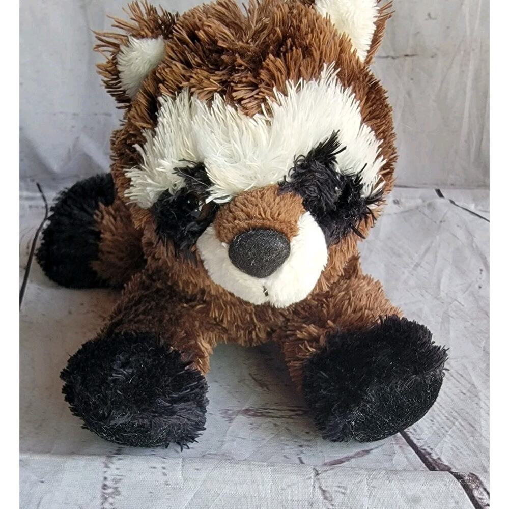 Aurora Brown Raccoon Plush 6 Inch 2017 Stuffed Animal Toy